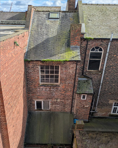 Roof top view